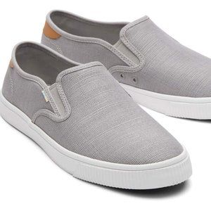 TOMS Baja Drizzle Grey Heritage Canvas 10